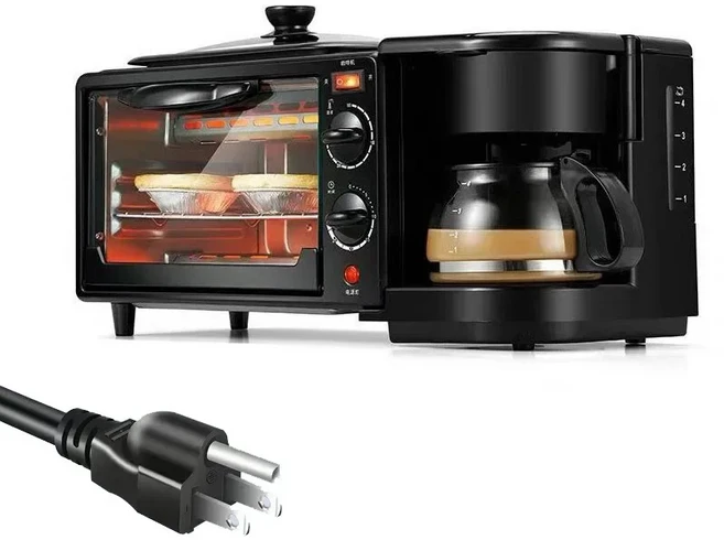 220V/110V 아침 식사 기계 다기능 가정용 빵 제조기 완전 자동, 02 US regulations