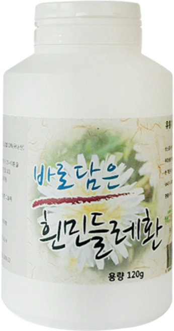 NK협동조합 흰민들레환, 1개, 120g