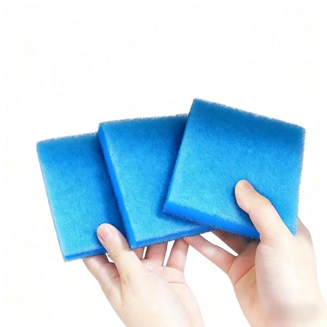 다용도 세탁 애견모 필터 세탁기 의류 필터, 정방행블루, 3개