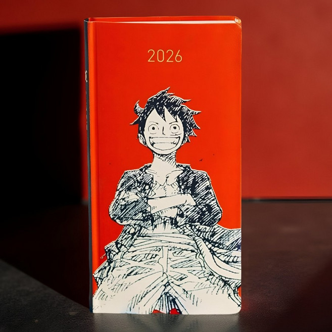 일본 호보니치 테쵸 2026 원피스 루피 위클리 주간 다이어리 플래너