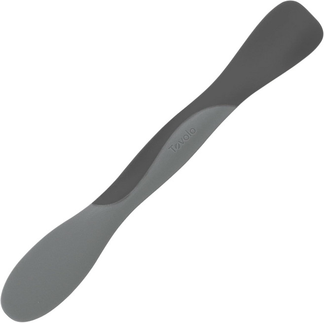 토볼로 미니 스쿱 및 스프레드 도구 주방 식사 준비 땅콩버터 젤리 실리콘 BPA 프리 식기세척기 안전 스프레드기 블루 헤이즈 오이스터 그레이용 작은 샌드위치 주걱
