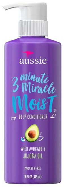 Aussie 오지 3분 기적 미라클 아보카도 디탱글링 딥 컨디셔너 473ml, 1개