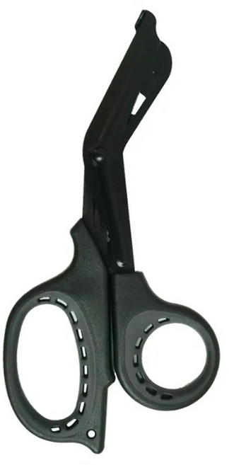 거즈 붕대 가위 간호사 펌핑 홀 병원 실습용 너스피아, 블랙, 1개, 펌핑홀_블랙