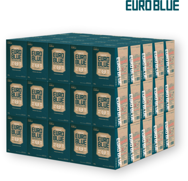 [ 유로블루 ] *주7일 발송* 프리미엄 요소수 10L 차량용 EURO BLUE 디젤 경유 국산 수입차 AdBlue인증, 75개