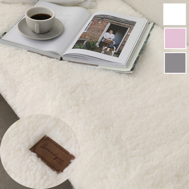 국산 극세사 양털 쇼파패드 3 4인 돌쇼파용/65x180/65x240/90x200cm