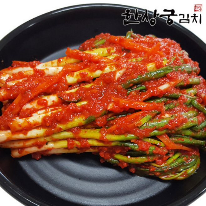 한상궁김치 골파김치 500g 알싸한 매콤 파김치 HACCP