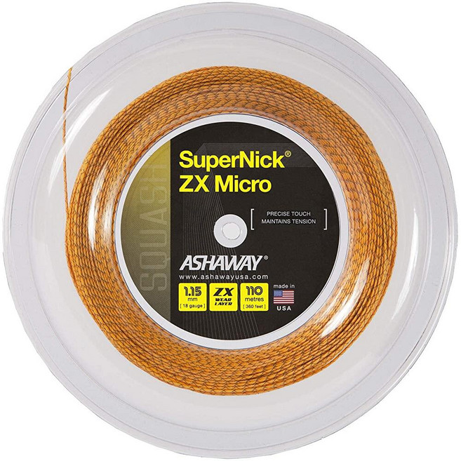 ASHAWAY Supernick ZX 마이크로 18게이지 릴, ASHAWAY Supernick ZX 마이크로 18게이, 1개