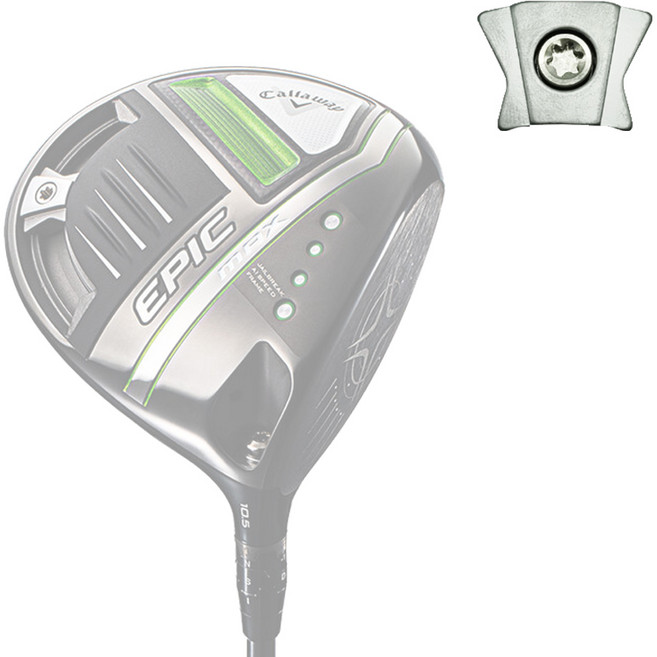 캘러웨이 에픽맥스 시리즈 드라이버 헤드 무게추, 12g, 1개