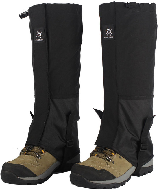 등산용스패츠 뱀퇴치각반 산행 독사 낚시 등산 각반, I. 성인용 블랙, 그레이블랙 성인용