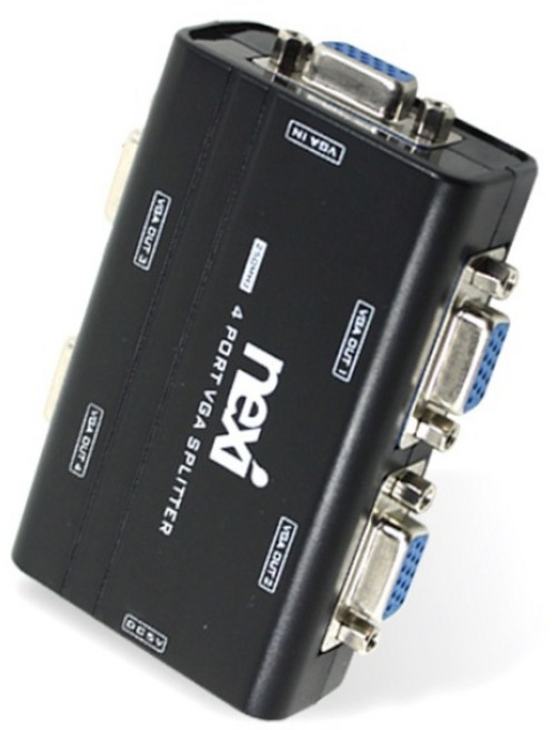 [NEXI] 넥시 모니터 분배기/1:4/RGB NX302, 1개