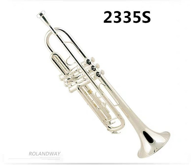트럼펫입문용연습용 학생용 YTR-2330S 악기 초보자용, 1개, 2335S 실버 보통형, 기본 모델명/품번