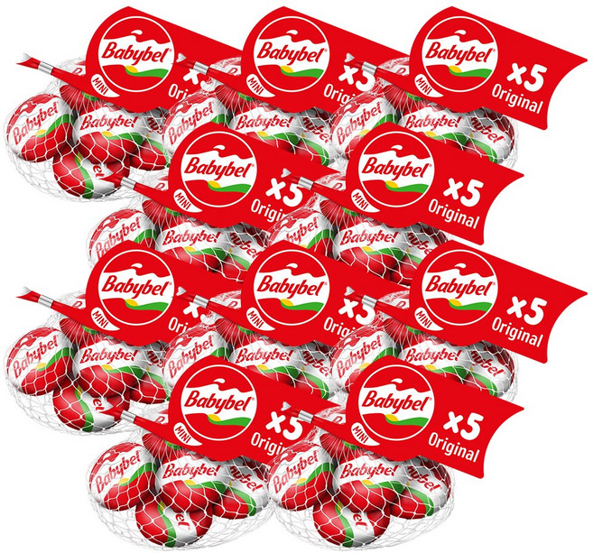 미니 베이비벨 오리지널 5입 10개 (총50입), 100g