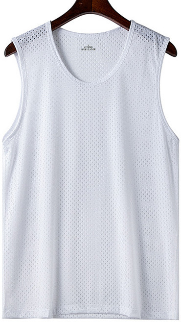 JDUDS 男款冰絲網眼背心 運動休閒內搭