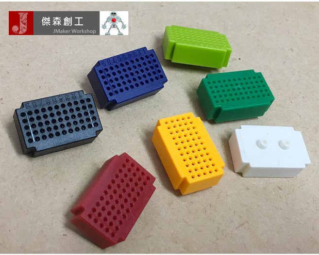 傑森創工 55孔 超迷你麵包板, 1個
