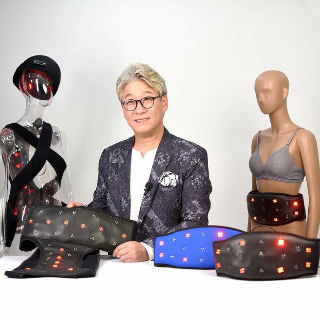 [발명특허] 주병선 근적외선 척추 허리 무릎 무선관리기 무선 저출력레이저 등 관절 통증완화 국내산, 허리 프리미엄형