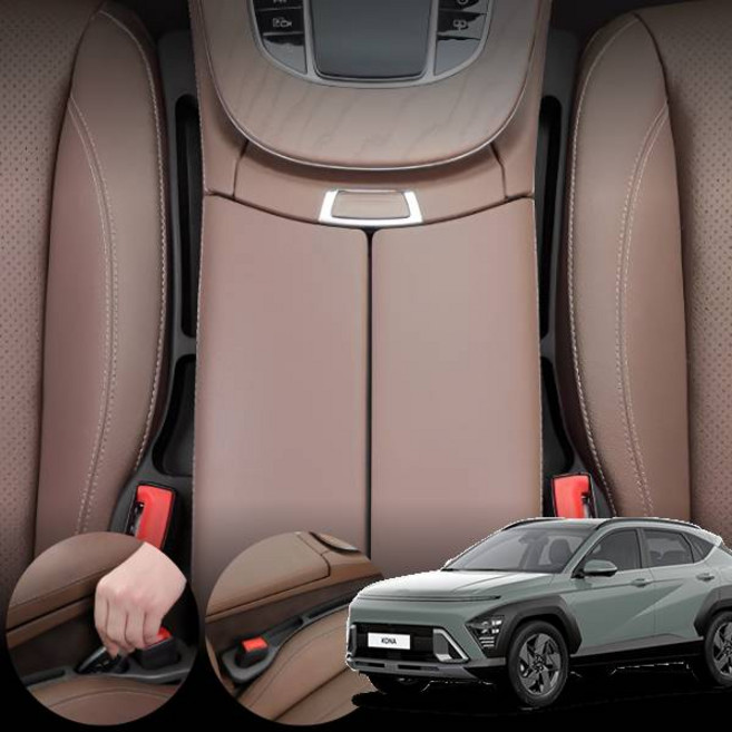 코나SX2(23~)1.6 하드타입 시트 틈새 메움 블랙 좌우세트 수납가능 전 차종 공용