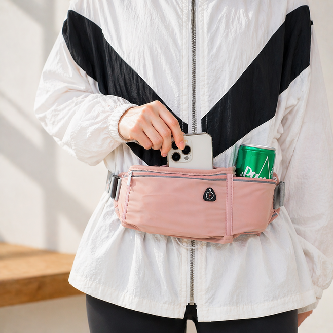 앤로이드 운동용 힙색 멀티벨트 물병수납 방수 허리벨트