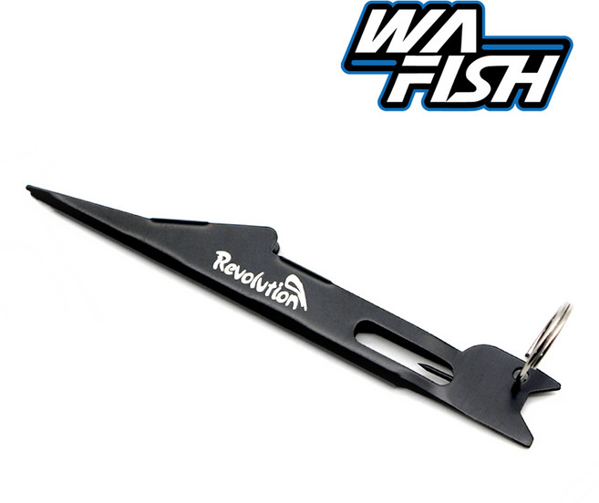 청룡조구 쇼크리더 매듭기 바늘 결속기 라인 매듭툴