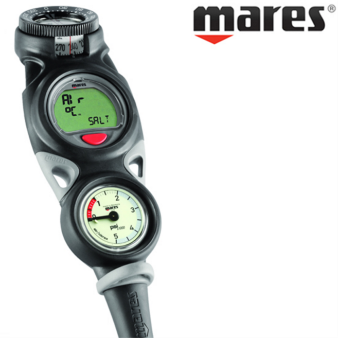 마레스 다이브 컴퓨터 콘솔형 퍽 3 게이지