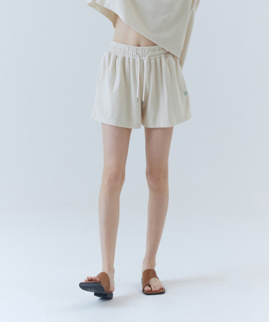 브랜드정품 솔트앤초콜릿 SALT AND CHOCOLATE SAC 테리 쇼츠 크림 4W232Y003 137475