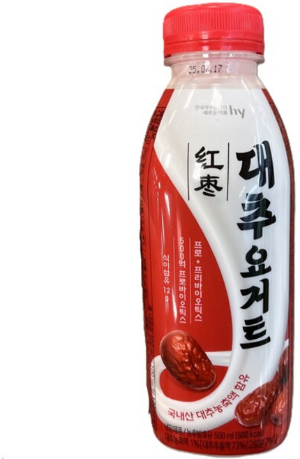 에치와이 대추 요거트, 1개, 500ml
