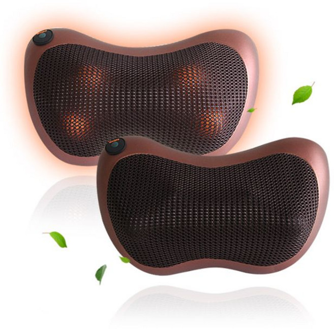 힐링파워 쿠션 휴대용 목 어깨 온열 마사지 hsm+782Ia