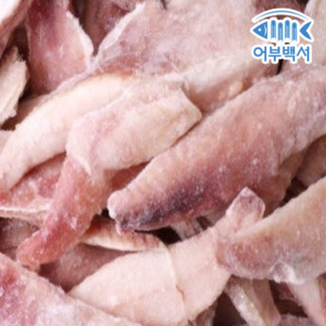 [어부백서] 국내산 아귀순살 1kg 급속냉동, 1개