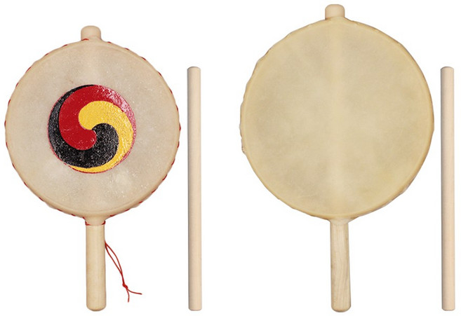 납청유기 소고 태극소고 민소고, 1개, 기본