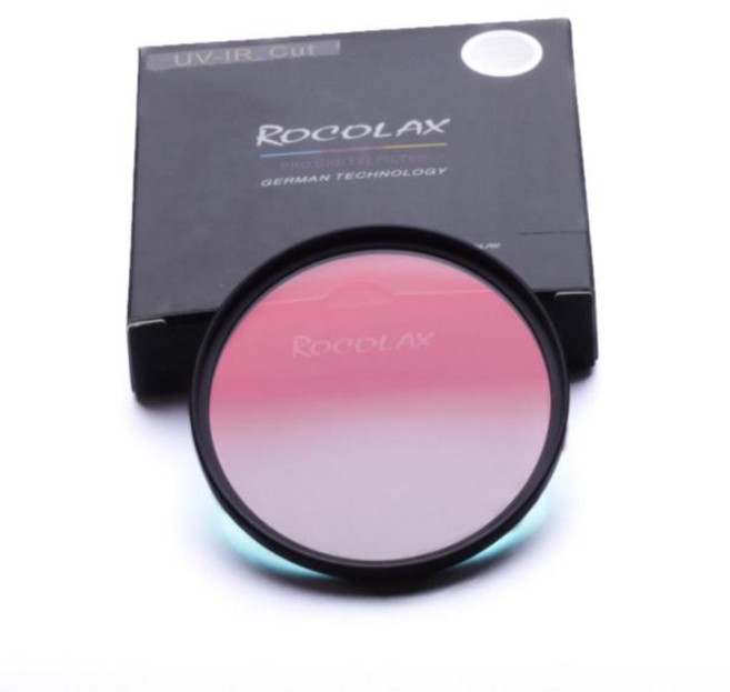 DSLR 카메라용 UV IR 컷 적외선 렌즈 필터 25 30 mm 370-670nm, 02 400-700nm_02 52mm, 1개