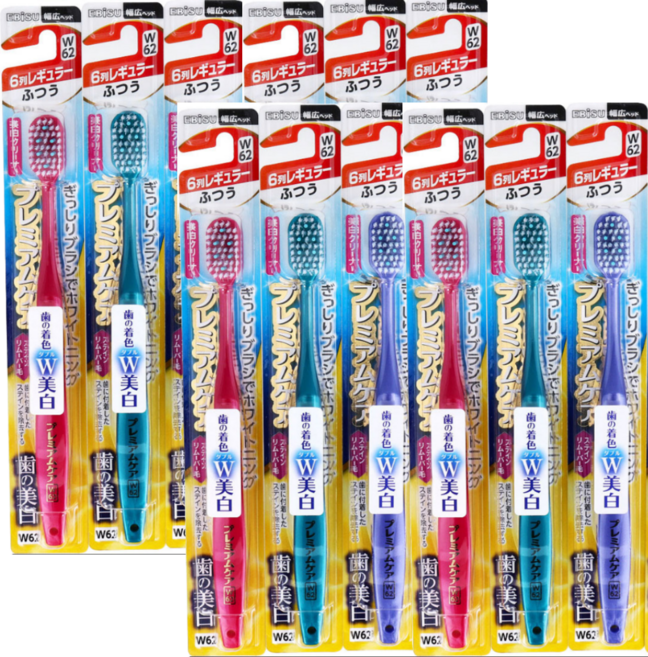 EBISU 플래티넘케어 칫솔 랜덤발송, 1개입, 12개