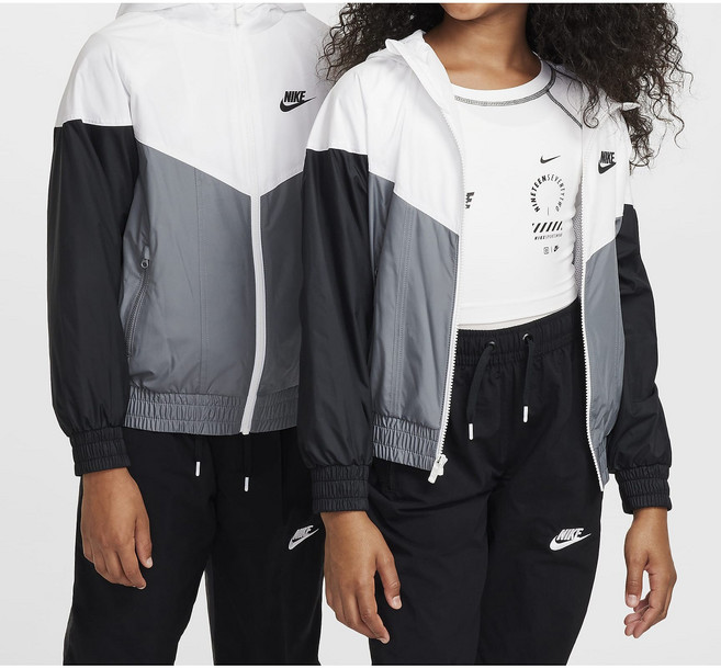 나이키 주니어 여성 바람막이 NSW 윈드러너 후드 재킷