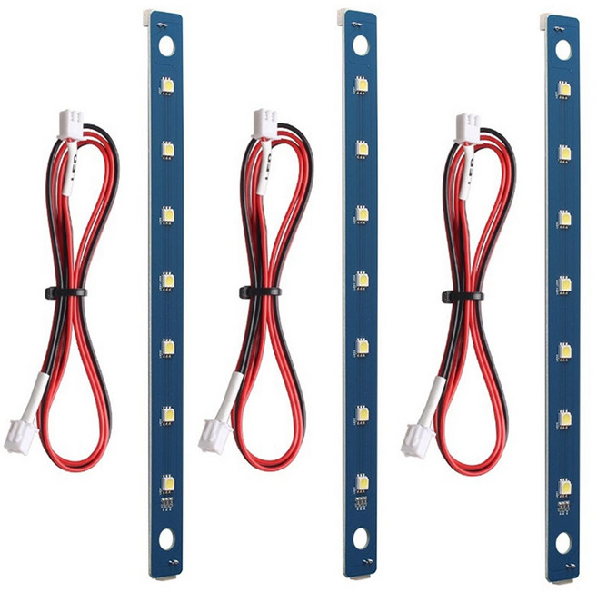 FLASHFORGE Adventurer 5M AD5M 라이트 스트립 용 3PCS AD5M 5MPRO 3D 프린터 용 슈퍼 브라이트 Led 24V 라이트 바, 파란색