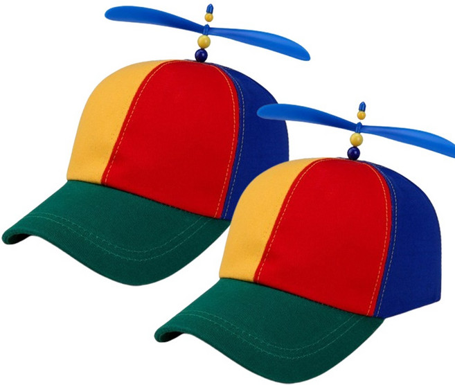 1+1 엘에이스 프로펠러 헬리콥터 모자 핵인싸템 바람개비 특이한 야구모자