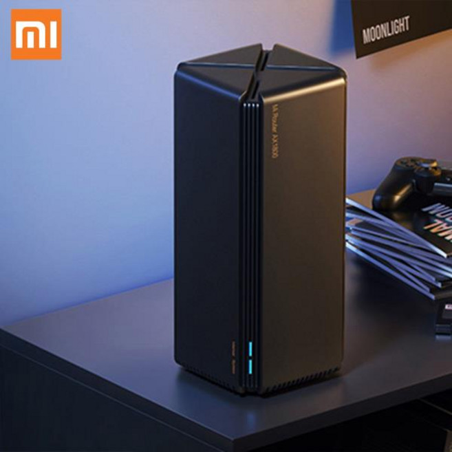 샤오미 듀얼 주파수 홈 벽 관통 킹 라우터 AX1800 퀄컴 5 코어 와이파이 6 2.4G 5.0 GHz 풀 기가비트 5, 01 AX3000 Add AU Adapte, 1개
