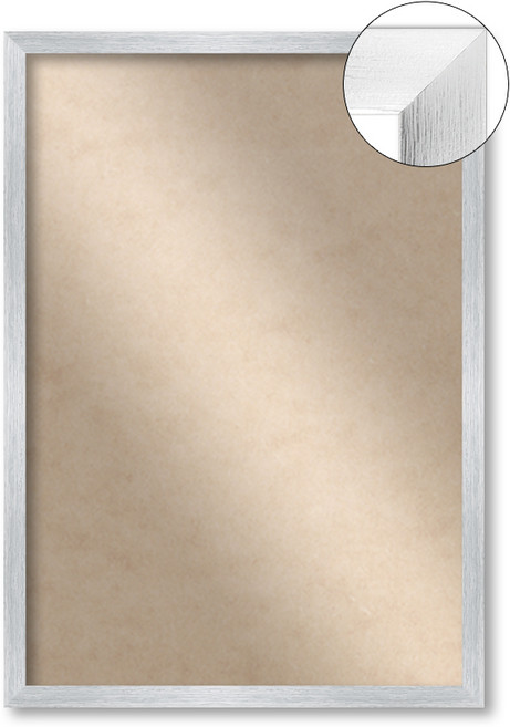누니 500피스 직소 퍼즐 액자 38x52 cm 슬림 알베로 우드, 실버, 1개