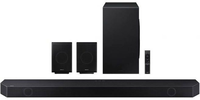 사운드바 HW Q990B Q990D 1 HW 4ch 후면 PC 11, 블랙