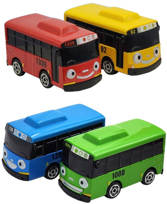 유아 타요 로기 라니 가니 메탈 미니카 세트 장난감 키즈 완구