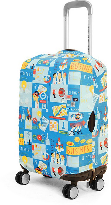 여행용 캐리어 커버 스판 항공커버 가방 보호덮개 22인치 26인치 30인치