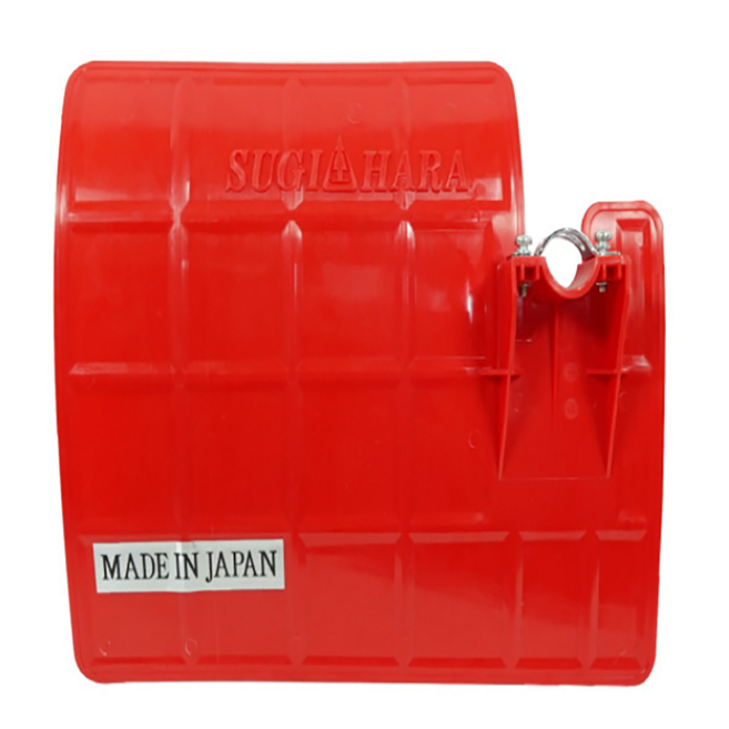 예초기 안전커버 일산 스기하라 풀커버 레드 예초기 안전카바 이물질 튐방지 보호덮개, 1개