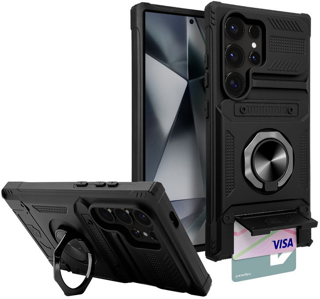 인트그로 헥사곤 카드수납 범퍼 휴대폰 케이스