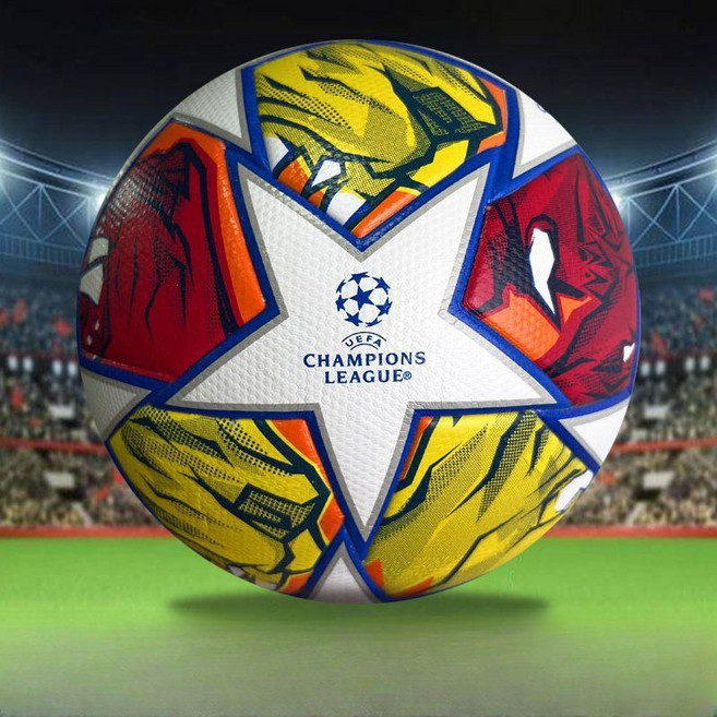 유럽 챔피언스 프리미어 리그 축구공 5호 4호 EPL 유에파 UEFA 월드컵 챔스 공인구, 23-24 챔피언스리그 토너먼트 토너먼트, 1개