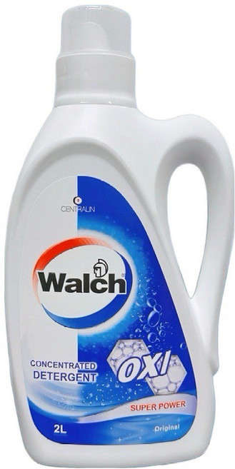 월치 슈퍼 파워 세탁세제 오리지널 프레쉬 아쿠아향 본품, 2L, 1개
