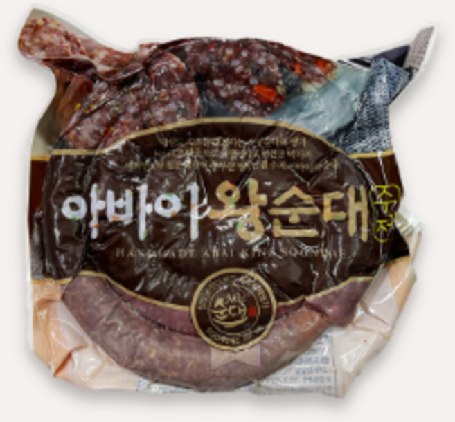 구딧 속초 중앙시장 아바이순대 진공 1kg, 1개