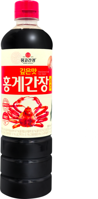 몽고간장 깊은맛 홍게간장 소스, 1개, 900ml