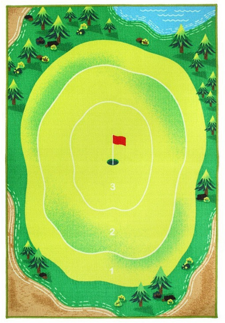 골프 오락 스윙매트 실내실외놀이 연습 찍찍이 골프공 스윙궤적 재미있는 골프 게임매트 세트 9종, 세트G