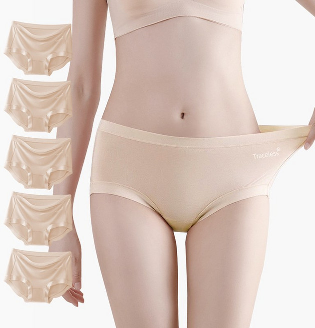 허블리 여성 매일편한 고탄력 노라인 모달 팬티 5종세트