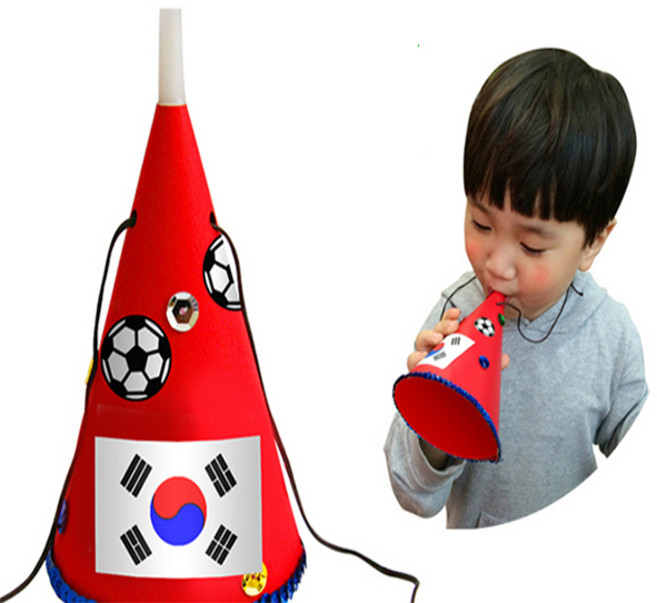 DIY 응원 나팔 만들기 키트, 10개