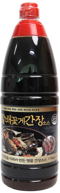 국내산 인천 할배 꽃게간장소스, 1개, 1.76kg