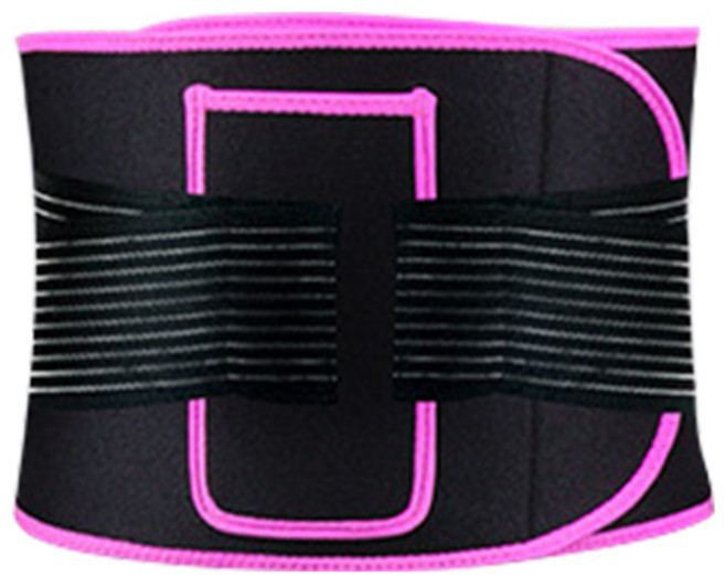 올리보 뱃살 똥배 복부 땀복 땀벨트 슬리밍 팔뚝살 허벅지 허리 스웻벨트, 1개, 핑크