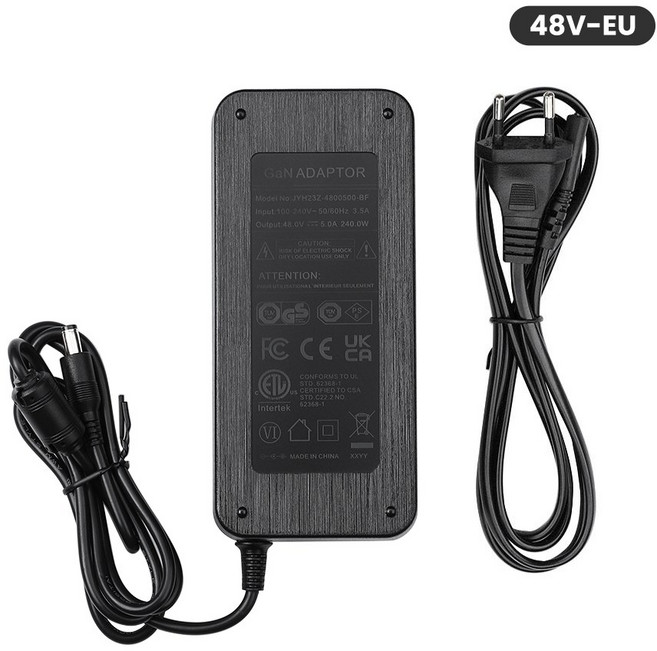 AIYIMA GaN 전원 어댑터 TPA3255 TAS5630 사운드 48V 5A 스위치 공급 장치 플러그 EU US AU UK AC100 240V, 48V 5A EU Plug, 48V 5A EU Plug, 48V 5A EU Plug